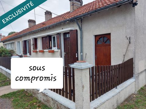 Maison plain-pied, 2 chambres et jardin