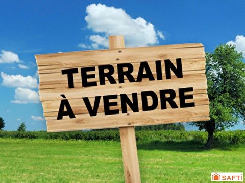 Terrain plat de 600 m²