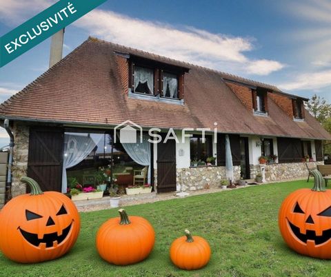 Belle demeure familiale 3/4 chambres sur sous-sol intégrale et 1890m2 de terrain 27370 MANDEVILLE