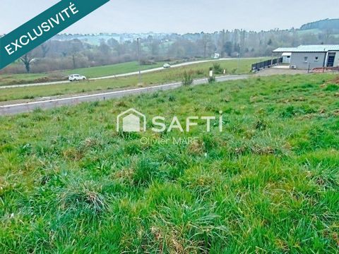 Terrain à bâtir de 699 m², viabilisé, à 7 kms de Flers