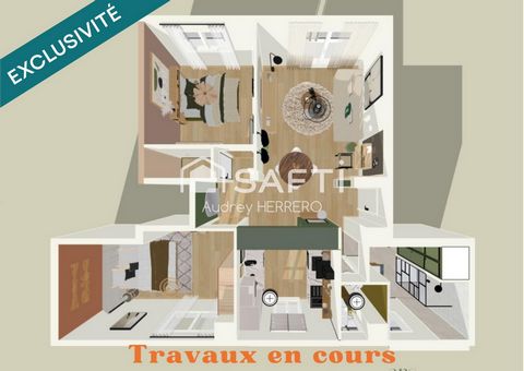 Appartement T3 - Toulouse - Côte Pavée