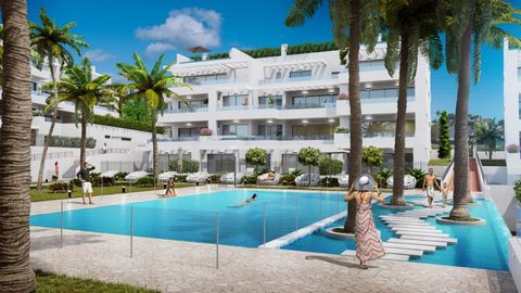 New luxurious project in 2 phases with construction of phase 1 underway. Phase 1 is sold out. The properties we offer here are all from phase 2, with expected handover late 2026. PRICES 2 BEDS FROM €445,000 / 3 BEDS FROM €550,000 Ideal position withi...