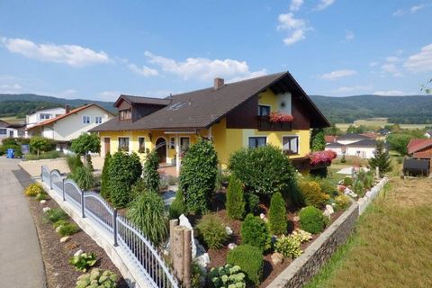 This tasteful and modern holiday apartment located on the ground floor of a smart country house in Gleißenberg in the Bavarian Forest. The place Gleißenberg is called because of its idyllic location and because of the mild climate and the 