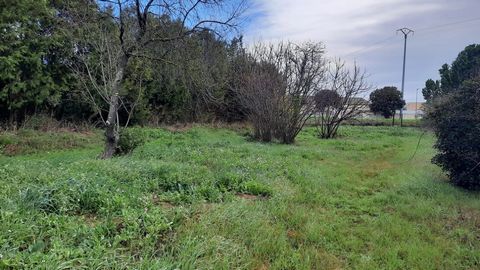 Village with all shops, restaurants, schools, 10 minutes from Beziers, 5 minutes from the Orb river and 20 minutes from the coast. Flat constructible plot of about 795 m2 (services of electricity/water/sewage to connect about 30 m away + sewage pumpi...