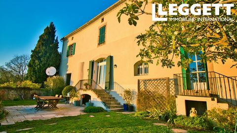 A25592JBO11 - A once in a lifetime opportunity to purchase this magnificent home in the sun-kissed South of France, with far reaching unobstructed views over the surrounding countryside. A bonus infinity pool and summer kitchen (11x5m2), plus beautif...