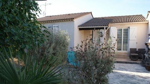 Dpt Gard (30), à vendre SOMMIERES maison P4 de 90 m² - Terrain de 456,00 m² - Plain pied