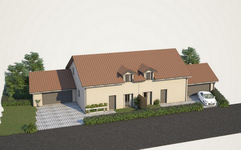 Discover these stunning semi-detached houses located in Rochejean, just 20 minutes from Vallorbe in Switzerland. This construction, which includes two new villas, offers an ideal living environment, with a breathtaking view of the surrounding nature....