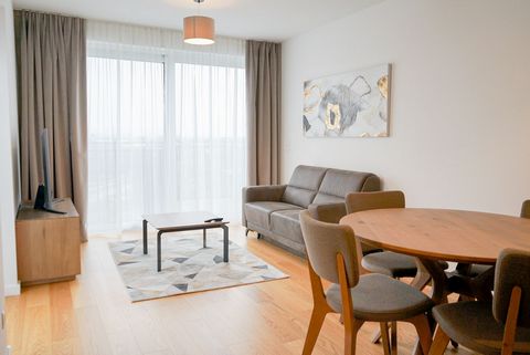 Elegant, modern and fully furnished flat for comfortable travelling. Almost all accommodation units have a terrace or balcony, a seating area, a flat-screen satellite TV, a well-equipped kitchen, a dining area and a private bathroom with a hairdryer....