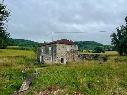 Ref. 4117 In the heart of nature, ideally located between Villeneuve sur Lot and Agen, this old mill to renovate extends over 146 m2 of living space, and no less than 4 hectares of land! It consists of a living room of 23 m2, a kitchen, but also a ba...
