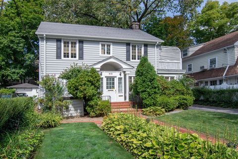 A Must See! This beautiful Cape Colonial has so much to offer. Formerly it was the Home Office of an Eye Specialist, with 3 exam rooms (or bedrooms), a bedroom/exam room, a powder room, and a beautiful living room with gas burning fireplace, a Wetbar...