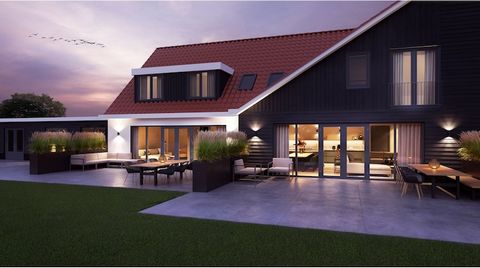 Esta villa de lujo se encuentra en el norte de la mayor isla de Wadden, Texel, con sus amplias playas de arena. Desde la gran terraza se tiene una vista de la extensa Krimbos. Ideal para familias. El centro de De Cocksdorp está a 400 m con varias tie...