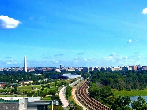 One of the all time best views of the DC skyline! Offering an unparalleled location, this stunning, one of a kind 3-bedroom, 2.5-bathroom condo with two balconies and 2089 square feet of sun-drenched living space is a rare find. The placement of this...