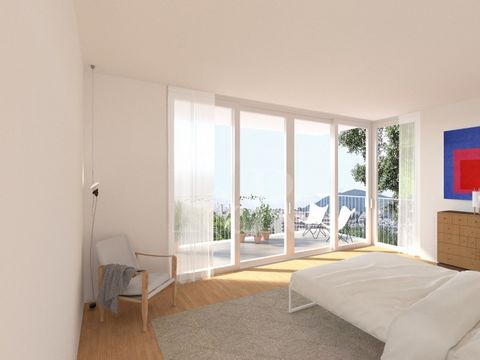 2 bedroom apartment with 85 sqm, located in the Jardins do Morgado project, in the 'Casa da Árvore' building in Setúbal. This apartment is distributed as follows: upon entering, we find the open kitchen and living room. Next door is the apartment's m...