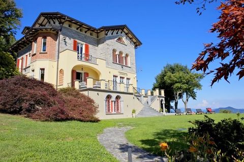 This 9-bedroom villa set in the Italian Lakes Region can accommodate 12 people comfortably. It is suitable for a joint family on a vacation and offers a swimming pool and sauna to unwind. There is a golf course as well as a tennis court in the vicini...