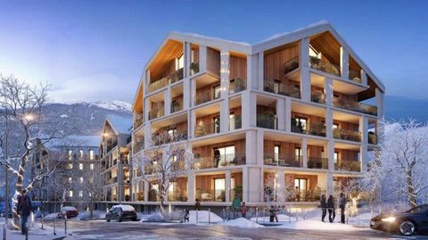 Summary Les Cimes is a new development of 71 one to four bedroom apartments distributed over 5 floors with balconies with views of the surrounding town. Each bright and spacious apartment benefits from a ski locker and an underground garage with the ...
