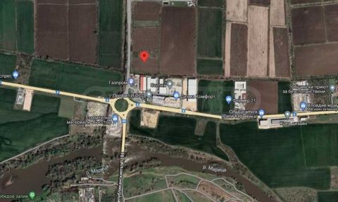 SUPRIMMO Agency: ... We present a regulated plot of land with a status for industrial construction near Plovdiv. Convenient location with easy and quick access to Plovdiv, Trakia highway, Pazardzhik road and close to Metro and Jumbo stores, Gazprom g...