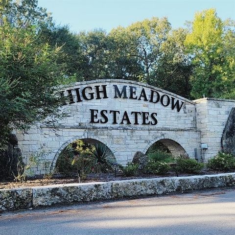 Escape to this beautiful piece of property located in the acclaimed High Meadow Estates development. This wooded acreage is peacefully located in a cul de sac. Build your custom dream home surrounded by nature! The property backs up to a one acre, st...