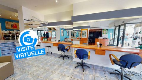 Dpt Finistère (29), à vendre DOUARNENEZ Salon de coiffure en emplacement N°1