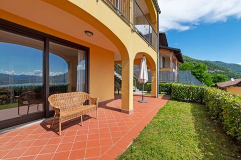 Located in Rancone, this spacious apartment, near the lake, features 1 bedroom for 4 people. Suitable for a small group, guests can relax in the swimming pool and enjoy a serene view of the lake at this pet-friendly property. You can walk down to a f...