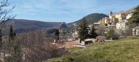 VERY RARE for sale: In the village, semi detached barn of 2P on land of 920 m2. Panoramic view of nature and hills. South and south west exposure. Its totale surface is approx.70sm The land is buildable according to the communal map. To VISIT very qu...
