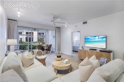 Crisp, clean lines, coastal and gorgeous!! A beautifully updated 3 bed, 2 bath with a private garage and all Pelican Bay has to offer! The thoughtfully designed floor plan includes dining, spacious living & kitchen bar area - making entertaining a br...