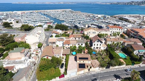 Pointe-Rouge, Maison de ville T5 de 114 m² - Terrain de 260 m²