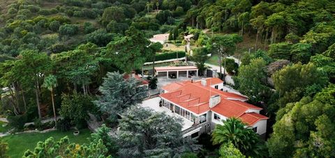 Aninhada entre a encantadora floresta de Sintra e as deslumbrantes vistas do Oceano Atlântico ao longo da costa de Cascais, esta propriedade extraordinária combina de forma singular natureza, luxo e privacidade. A apenas 10 minutos de carro da estaçã...