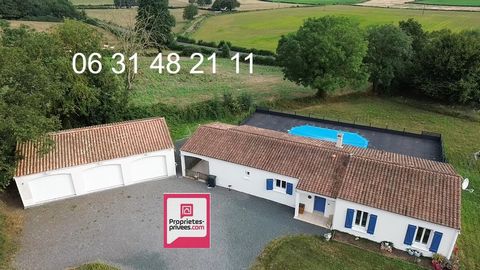 Patrick Joncheraye vous propose à la vente sur la charmante commune de la Caillère Saint hilaire ce bien: Découvrez cette magnifique propriété de plain-pied située dans le charmant village de La Caillère, offrant tous les commerces de proximité dans ...