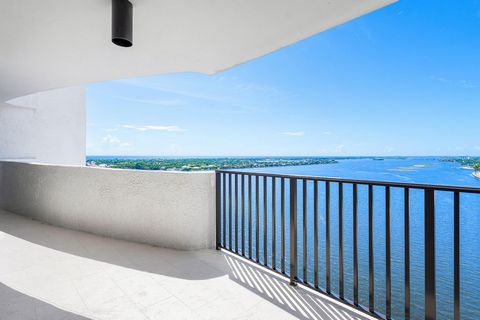 This 2-bedroom, 2-bathroom condo in West Palm Beach offers the ultimate in coastal living. Located just over the bridge with direct access to Palm Beach, this residence boasts stunning views of the Intracoastal Waterway, the Atlantic Ocean, and Palm ...