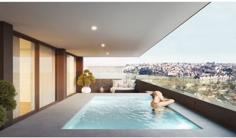 Nova construção Apartamentos para venda 6 unidades Descrição Douro Nobilis - River View, condomínio privado composto por 114 apartamentos, com piscina e pista de atletismo na cobertura. Com uma vista deslumbrante sobre o rio Douro e uma arquitetura m...