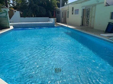 Spacious house 185 sq. with two entrances located in a green area of Sosua, 850 meters from the beach and 500 meters from the center. The house has 3 bedrooms, 3 bathrooms, two large terraces, a living room and a kitchen. Land area 900 sq. Convenient...