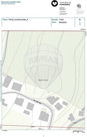 Terreno rústico, situado na freguesia de Abação e Gémeos, concelho de Guimarães, apenas a 6 km do centro da cidade. Lote inserido em RAN, na proximidade do núcleo residencial de Abação e da mancha verde que caracteriza o Monte da Penha. Atualmente oc...