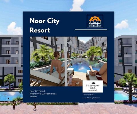 Noor City, Luxe 1 slaapkamer appartement 90m2 direct aan het zwembad. ️ Noor City Resort in Hurghada is de perfecte plek voor wie droomt van een zonnig toevluchtsoord. Met de nabijheid van het strand en de levendige sfeer biedt het een geweldige mix ...