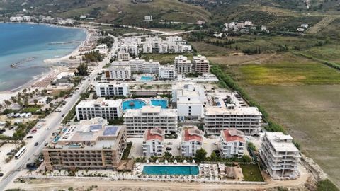 One Bedroom Apartment For Sale At Palm Resort Radhime. Located in one of the most panoramic and requested areas of Vlora City. Close to the city center bars restaurants and many other services. Great quality construction for a comfortable living. Nex...