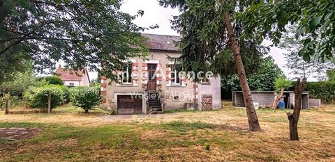 Maison 5 pièces – 85 m² – Terrain 1900 m² arboré – Palluau-sur-Indre