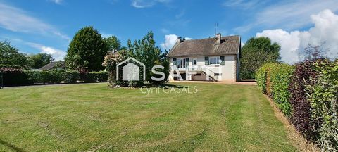 Pavillon de 90 m2 sur sous-sol complet sur un terrain clos de 1525 m2
