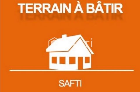 Terrain viabilisé et borné avec permis de construire à Oignies