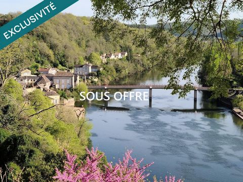 Maison d'exception rénovée, accès à la rivière.