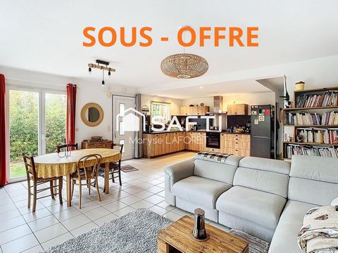 Maison T4 (3 chambres) de 100 m² à Rivesaltes avec terrasse et son jardin sur un terrain de 394 m²