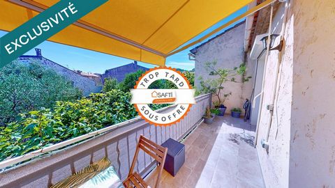 Appartement deux chambres, terrasse et garage