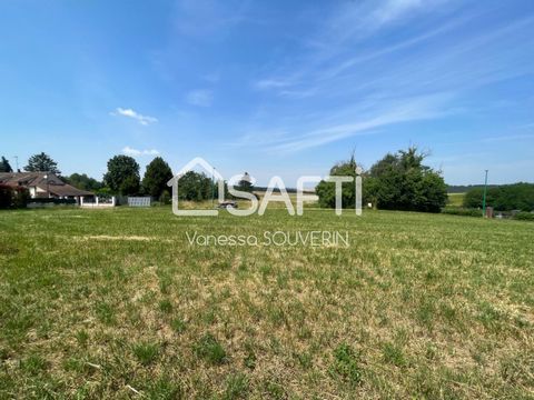 Agréable terrain de 960 m2, viabilisé en EDF