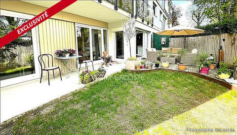 PLAISIR, APPART T4 82 M2, TERRASSE, JARDIN, PARKING, CAVE