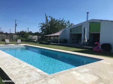 PISCINE ET GRANDE PROPRIETE PLAIN PIED SIMILAIRE A UN LOFT