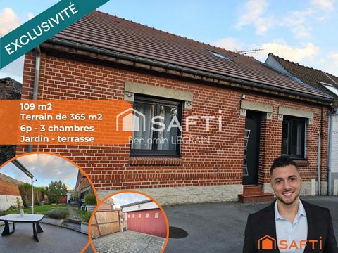 Maison semi-individuelle de 109m2 sans gros travaux
