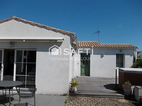 Maison plain pied, 4 chambres, 3 salles d'eau, jardin clos