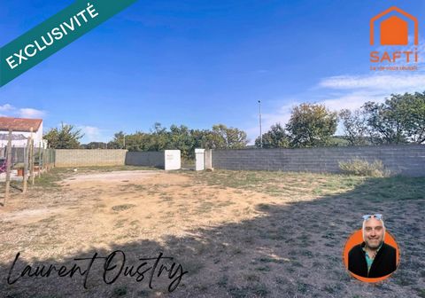 Terrain constructible viabilisé de 371m² hors lotissement