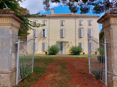 This magnificent 19th century Chateau is located in its large wooded and peaceful park. Here you will find a really authentic family home which has remained in the same family for several generations and which has kept all the original features  all ...