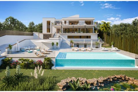 SOTOGRANDE ... Brand new 4 Bedroom, 5 Bathroom detached villa Majestic brand new villa on a1.500m2 plot, located in quiet area of Sotogrande, boasting panoramic views, large basement where more bedrooms/ games room, cinema room can be added. Large de...