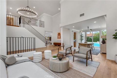 Welcome to your luxurious sanctuary in the exclusive Calabasas Park Estates, a prestigious guard-gated community. This impeccably remodeled 5-bedroom, 4.5-bathroom residence spans an impressive 3,916 square feet. As you step through the grand entranc...