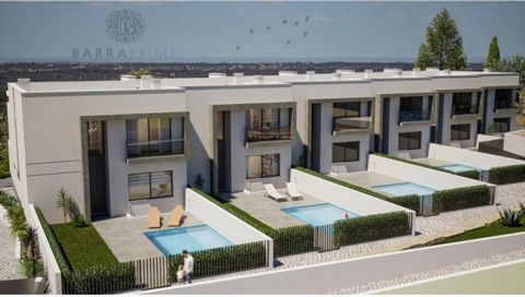 Fantastic villas under construction in Boliqueime. Sophisticated design, with generous areas full of natural light. This villa is spread over 3 floors, basement, ground floor and 1st floor. In the basement we find a garage with space for 3 cars, 1 ba...